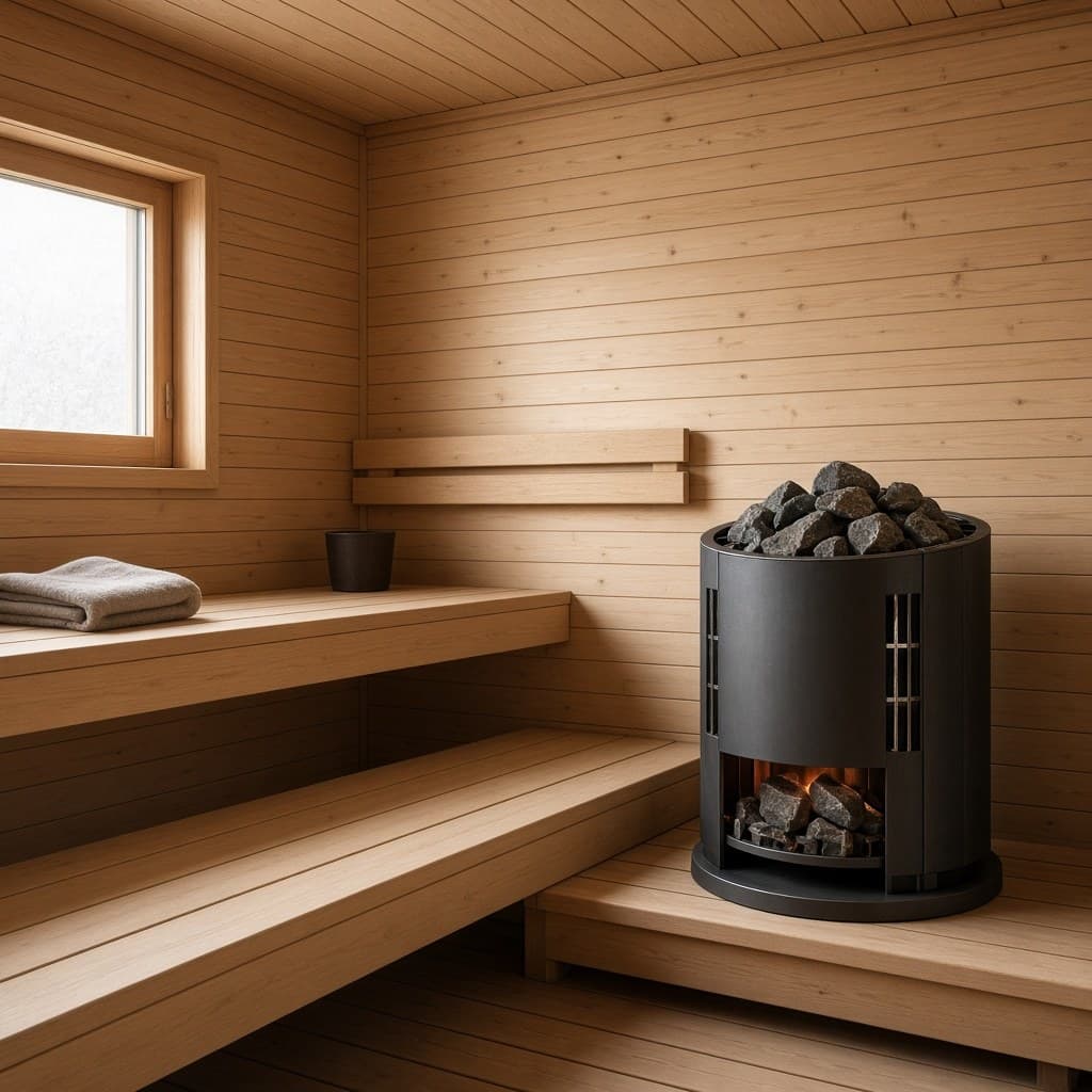 LUN Bastu by LUN in a Nordic setting