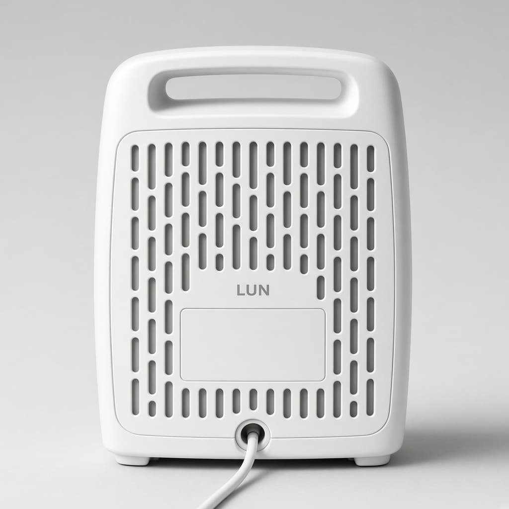 LUN Ceramic Fan Heater by LUN — rear view