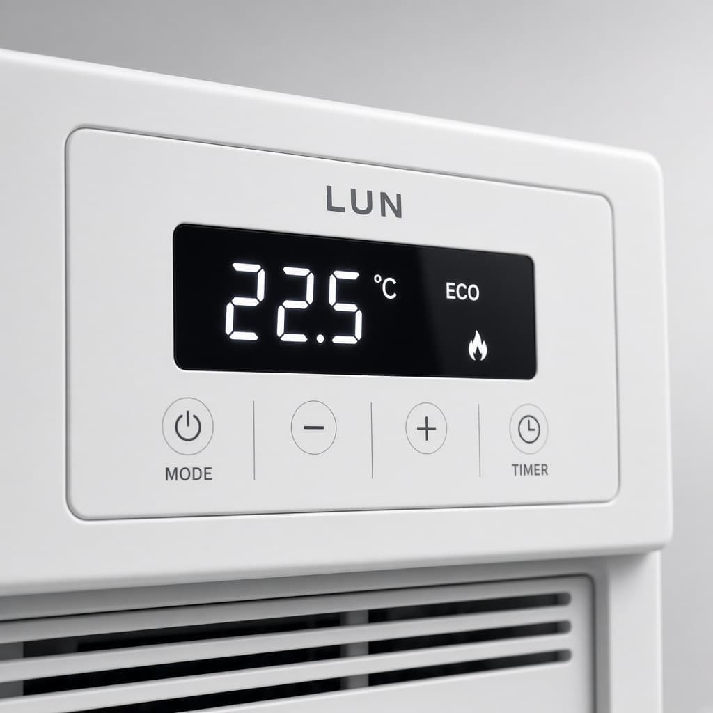 LUN Electric Convector Heater by LUN — detail close-up