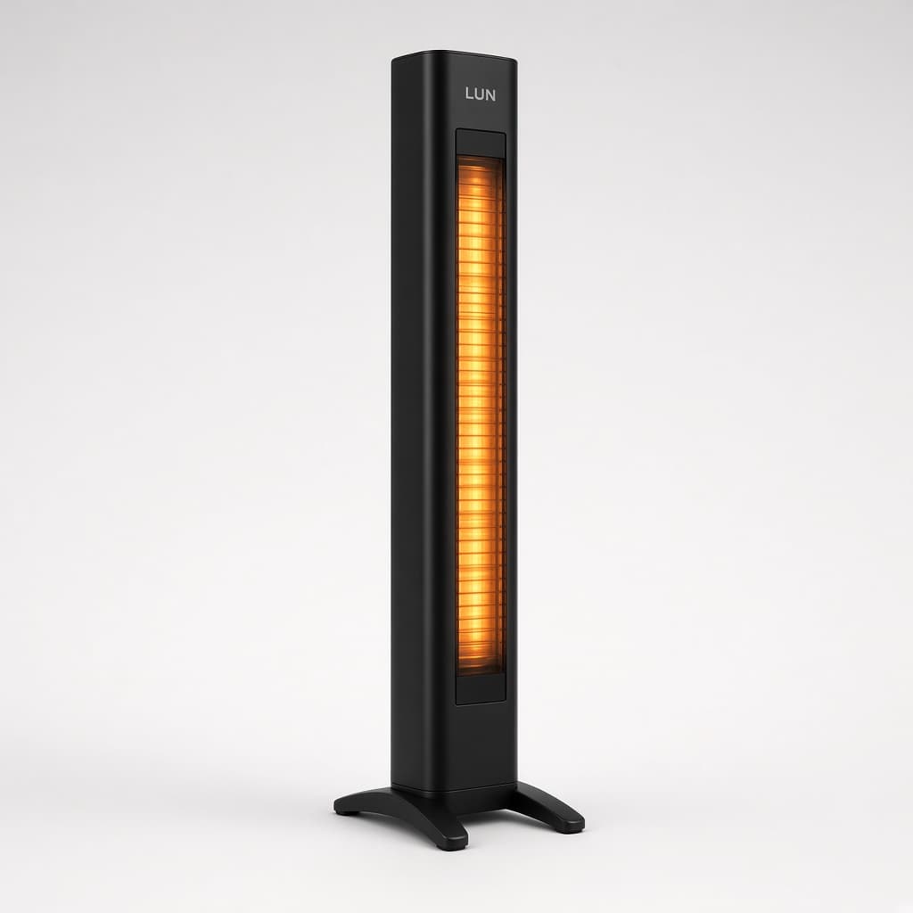 LUN Infrared Heater by LUN — side view