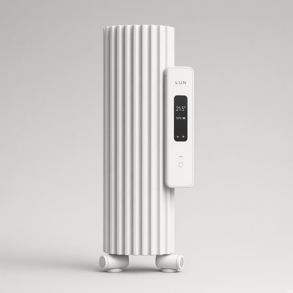 LUN Premium Smart Radiator by LUN — side view
